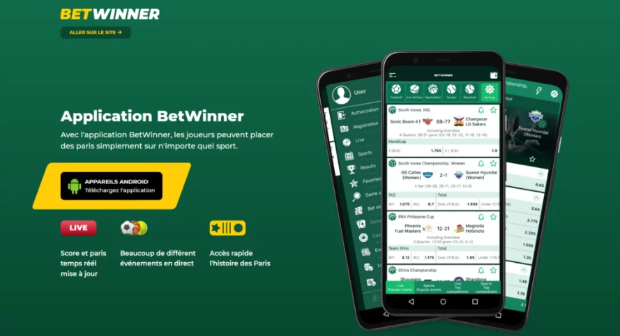 Exploration des paris sportifs avec Betwinner Bets